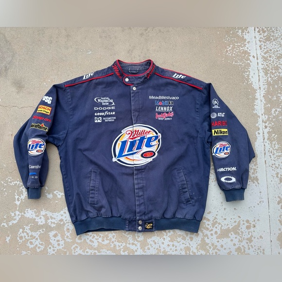 Chase Authentics Miller Lite Jacket Vintage Chase Authentics